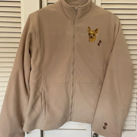 Bradford Exchange XL fleece chihuahua jacket - Picture 15 of 15